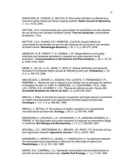 diversidade de nematoides em sistemas de culturas e ... - Index of