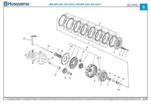 (09-2009) WR-WR USA 250/2010 WR-WR USA 300 ... - Husqvarna