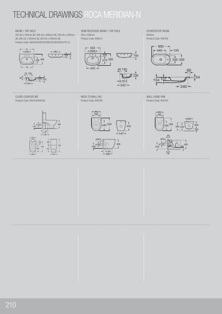 TECHNICAL DRAWINGS - City Plumbing Supplies