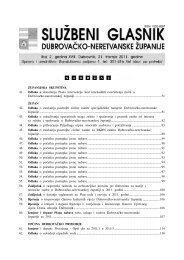 SluÅ¾beni glasnik DubrovaÄko - neretvanske Å¾upanije, broj 2/11