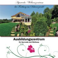 Ayurveda-Wellnesszentrum bei Freiburg im Schwarzwald