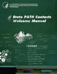 State PATH Contacts Welcome Manual - Homelessness Resource ...