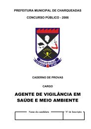 agente de vigilÃ¢ncia em saÃºde e meio ambiente - Charqueadas.rs ...