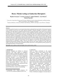 Heavy Metals Acting as Endocrine Disrupters