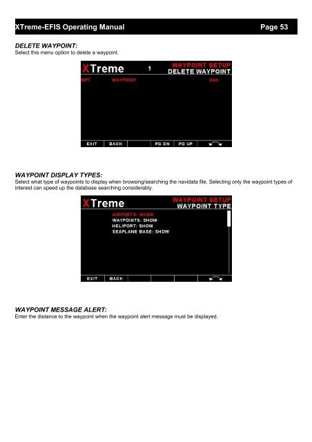 XTreme EFIS - STRATOMASTER Instrumentation MGL Avionics