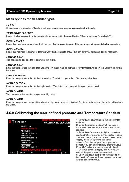 XTreme EFIS - STRATOMASTER Instrumentation MGL Avionics