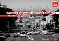 Princes Highway Corridor Strategy - Rockdale City Council