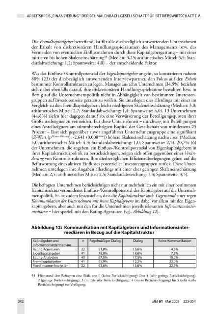 Kapitalstrukturpolitik und Kapitalgeberinteressen - Schmalenbach ...