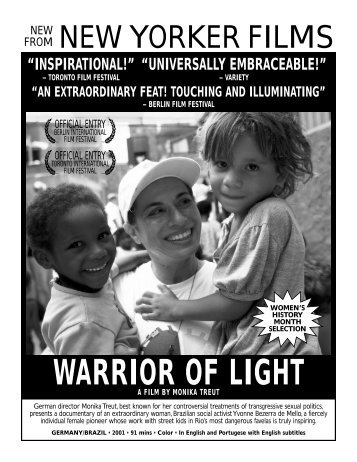 WARRIOR OF LIGHT - New Yorker Films