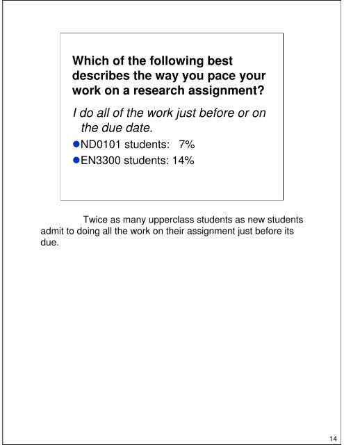 Where Have You Been? - Blume Library - St. Mary's University