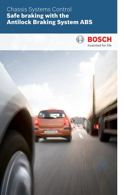 ABS brochure (PDF 463.81 kB) - Bosch Automotive Technology