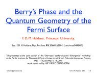 Berry's Phase and the Quantum Geometry of the Fermi Surface