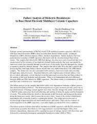 Failure Analysis of Dielectric Breakdowns in Base-Metal Electrode ...