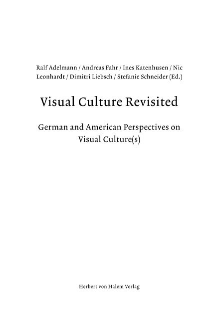 Visual Culture Revisited