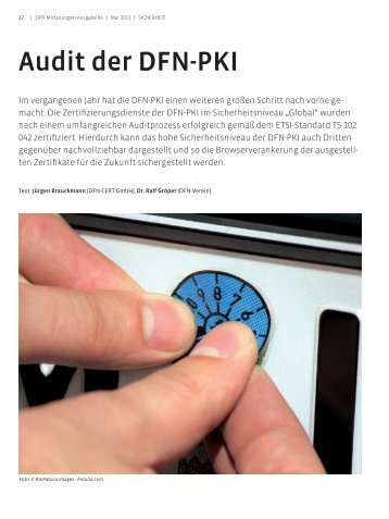 Audit der DFN-PKI - DFN-Verein