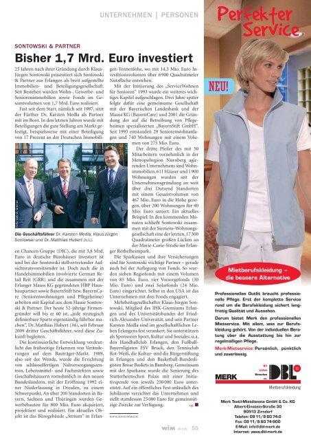 Kalkuliertes Risiko - WIM-Magazin