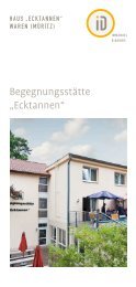 BegegnungsstÃ¤tte â€žEcktannenâ€œ - Immanuel Diakonie Group