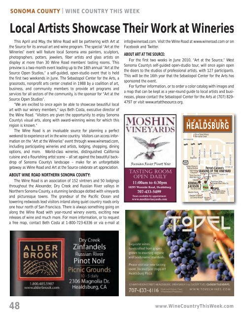 Download as a PDF - Wine Country This Week