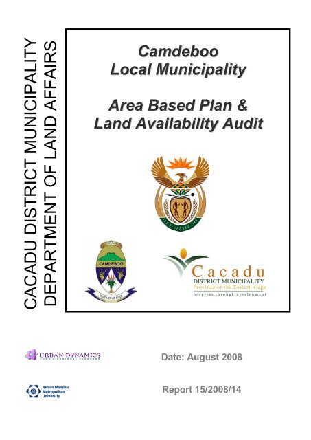 Camdeboo ABP Aug08.pdf - Provincial Spatial Development plan