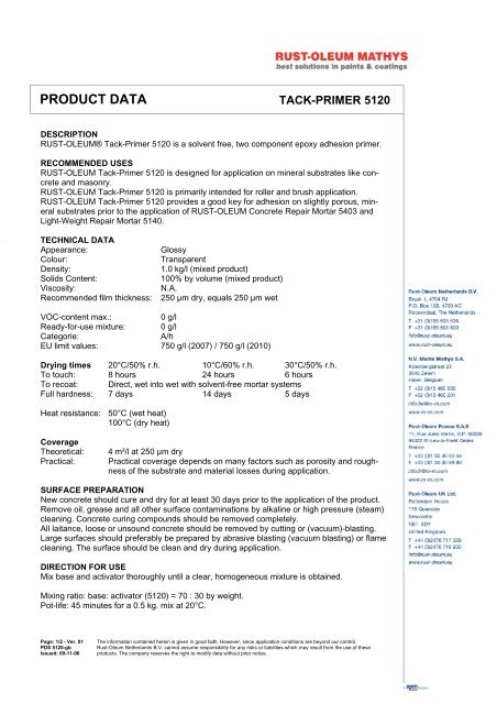 Technical Data Sheet Gers Lt