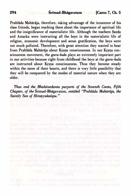 SRIMAD BHAGAVATAM - Prabhupada