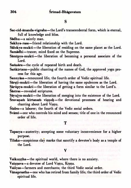 SRIMAD BHAGAVATAM - Prabhupada