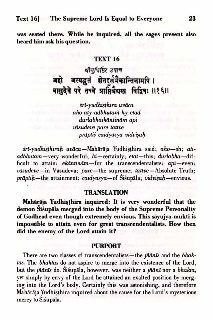 SRIMAD BHAGAVATAM - Prabhupada