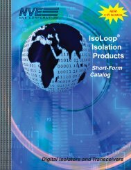 Digital Isolator Catalog (.pdf) - NVE Corporation