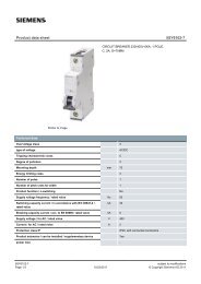 Product data sheet 5SY6102-7 - KVC Industrial Supplies Sdn Bhd
