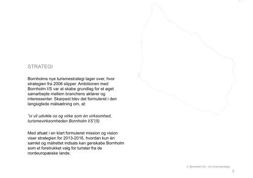 Ny turismestrategi for Bornholm - Bornholms Regionskommune