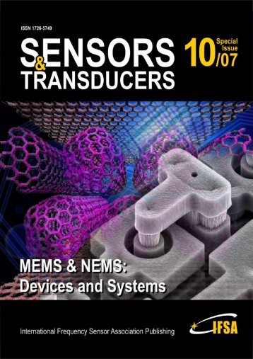 Sensors & Transducers - International Frequency Sensor Association