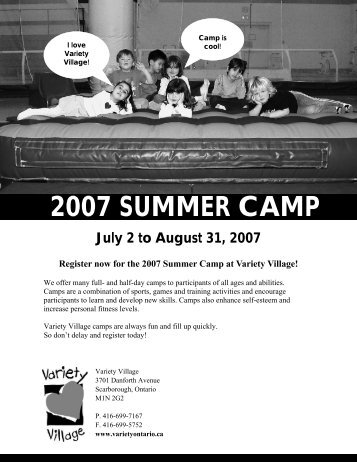 Summer Camp April 2007