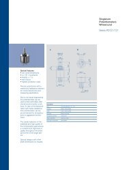 Singleturn Potentiometers Wirewound Series PD121/127 - Meditronik