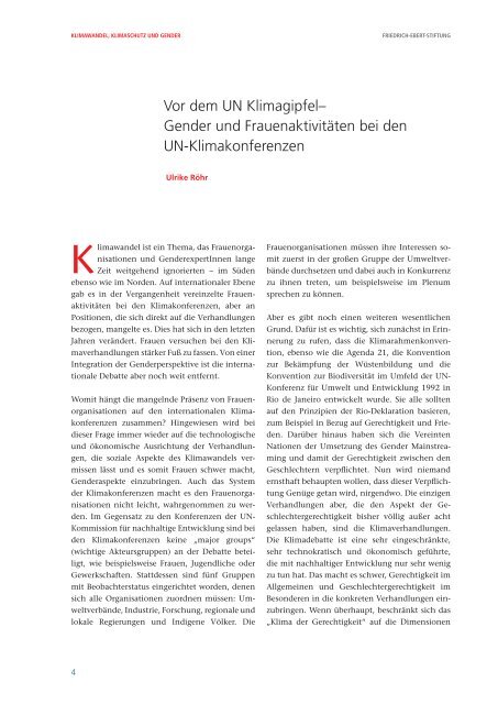 Klimawandel, Klimaschutz und Gender - Bibliothek der Friedrich ...