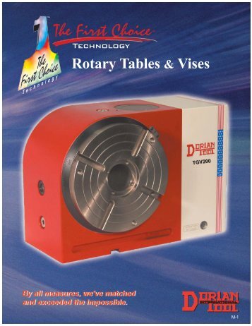 Rotary Tables & Vises - Dorian Tool International