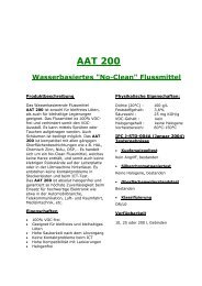 Technisches Datenblatt AAT 200 - AAT Aston GmbH