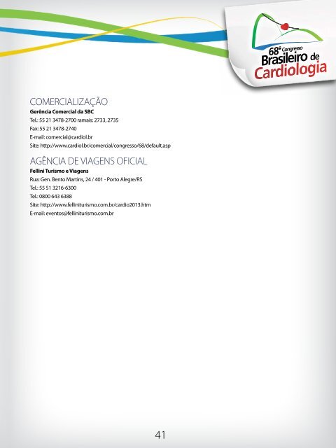 RJ - 66 Congresso Brasileiro de Cardiologia - Sociedade Brasileira ...