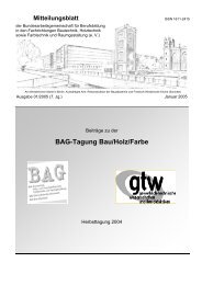 Mitteilungsblatt 1-2005 - BAG Bau Holz Farbe