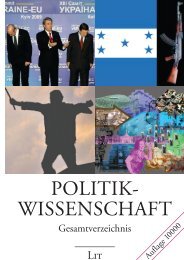 Politik - LIT Verlag