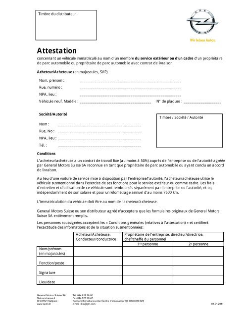 Attestation