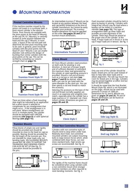 Hydraulic cylinder Tie Rod Design - imperial - Duncan Rogers