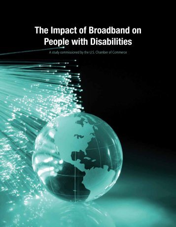 The Impact of Broadband on People with Disabilities