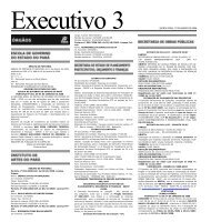 Executivo 3 QUINTA-feIrA, 17 de jANeIro de 2008 - Imprensa Oficial ...