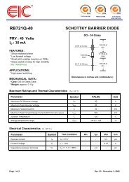 RB721Q-40 : SCHOTTKY BARRIER DIODE - PRV - EIC