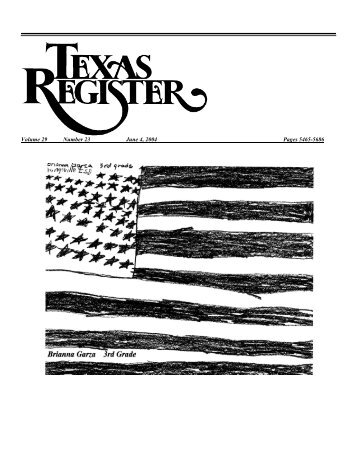 Texas Register V.29 No.23 - The Portal to Texas History