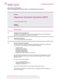 ADST - Fachgruppe Diagnostik - SDBB