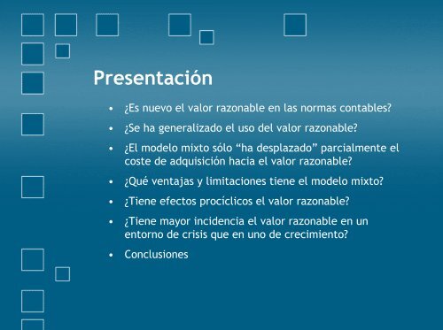 Â¿Tiene efectos procÃ­clicos el valor razonable? - Aeca