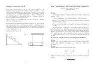 Úlohy pro samostatné řešení POHYB SOUSTAVY TĚLES ...