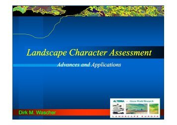 Landscape Character Assessment
