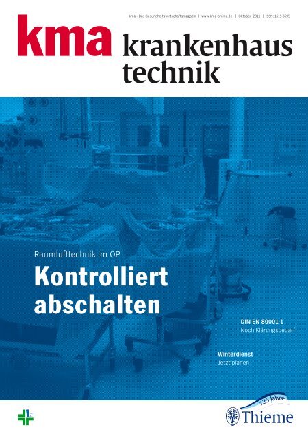 krankenhaus technik - kma Online